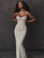 Vestido Longo Slim Fit - Liviele