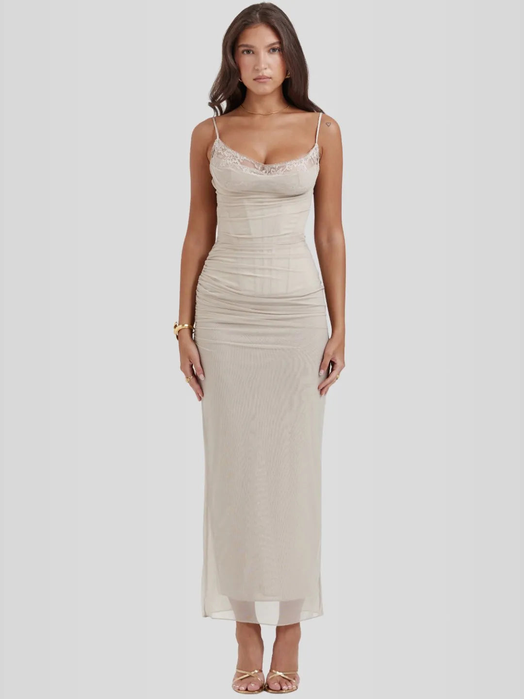 Vestido Longo Slim Fit - Liviele