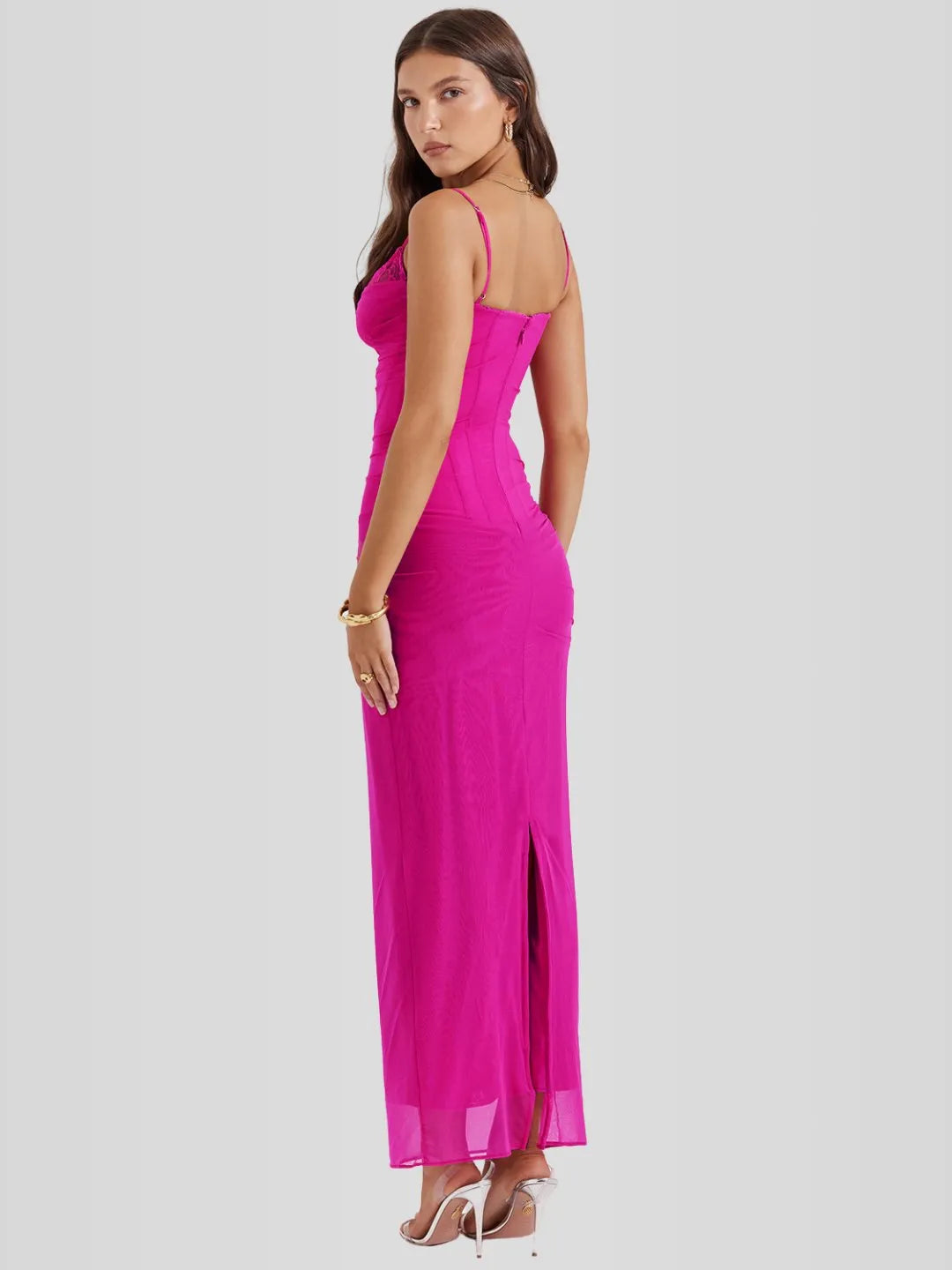 Vestido Longo Slim Fit - Liviele