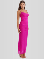 Vestido Longo Slim Fit - Liviele