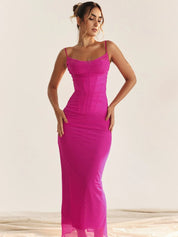 Vestido Longo Slim Fit - Liviele