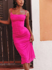 Vestido Longo Slim Fit - Liviele