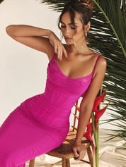 Vestido Longo Slim Fit - Liviele