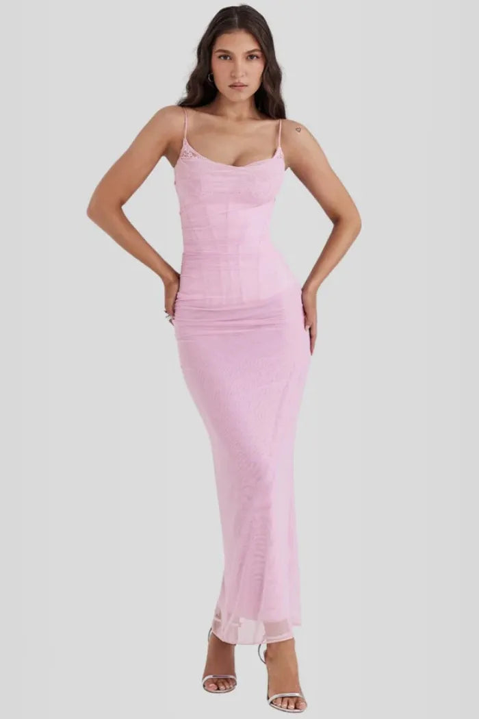 Vestido Longo Slim Fit - Liviele