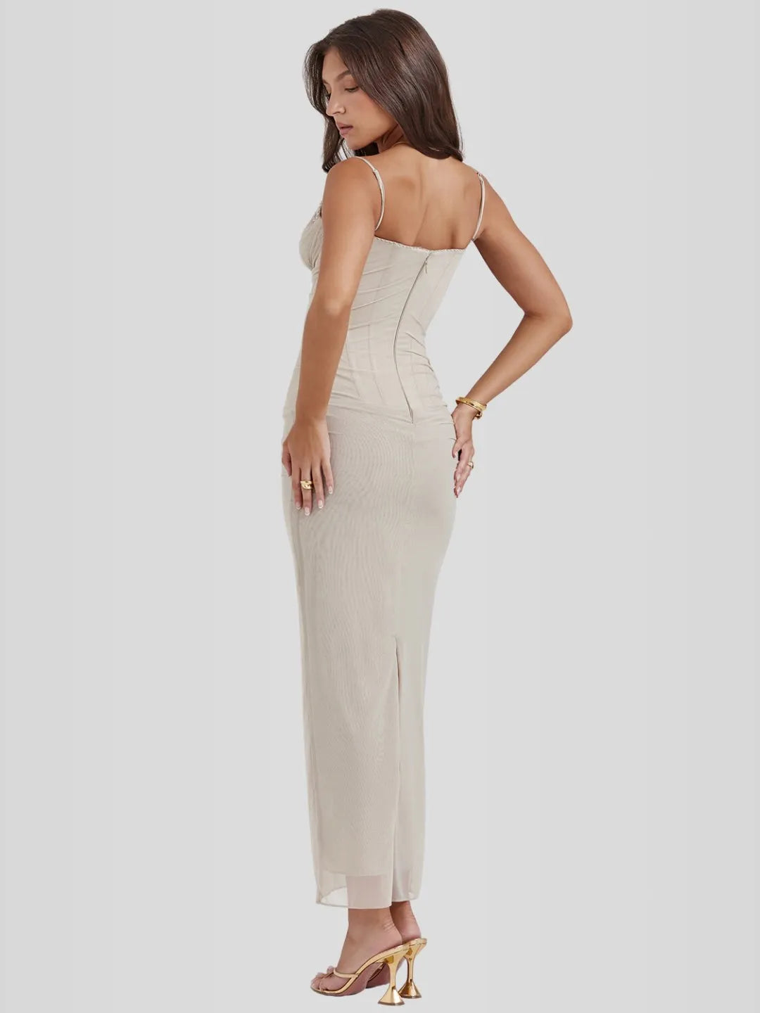 Vestido Longo Slim Fit - Liviele