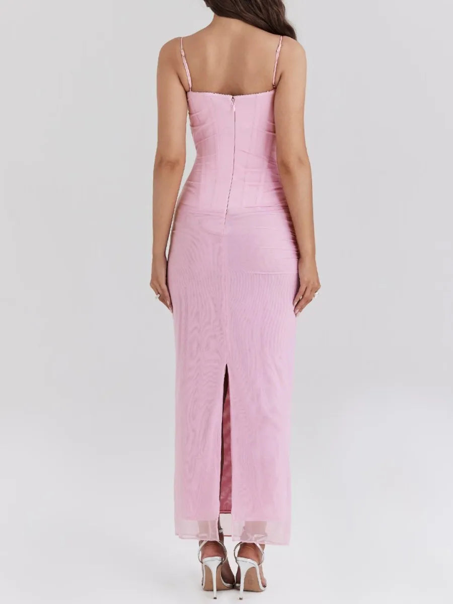 Vestido Longo Slim Fit - Liviele