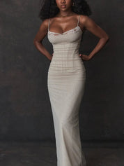 Vestido Longo Slim Fit - Liviele