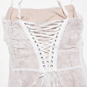 Vestido Longo de Renda Branco - Liviele