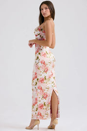 Vestido Maxi Floral - Modelo Liviele