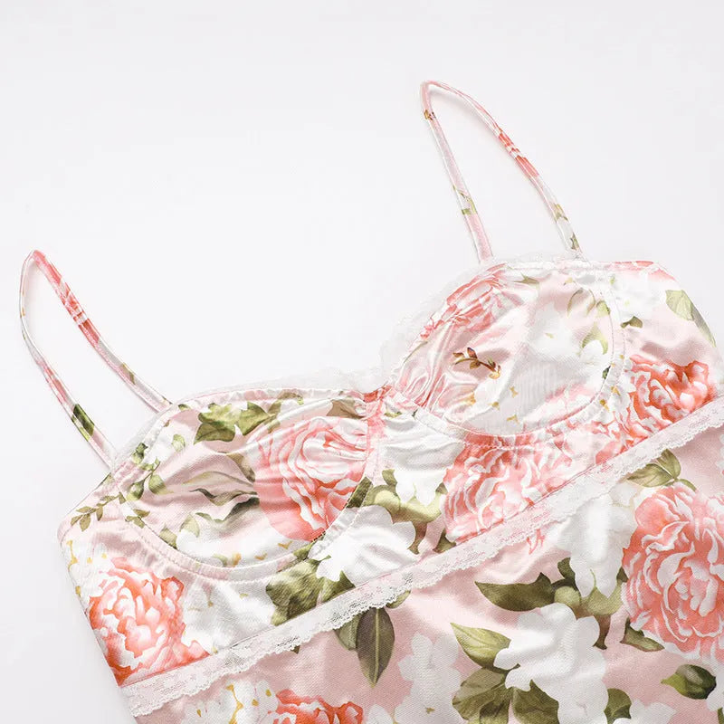 Vestido Maxi Floral - Modelo Liviele