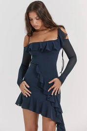 Vestido Midi Decote com Alça - Liviele