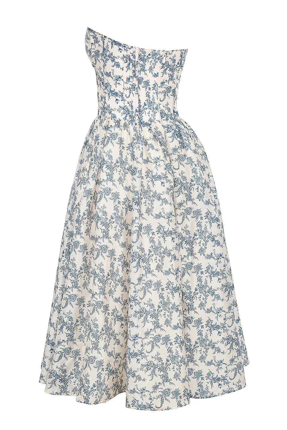 Vestido Midi Floral  Modelo Liviele