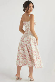 Vestido Midi Lia - Modelador de Cintura