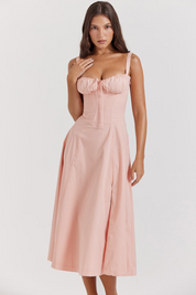 Vestido Midi Lia - Modelador de Cintura