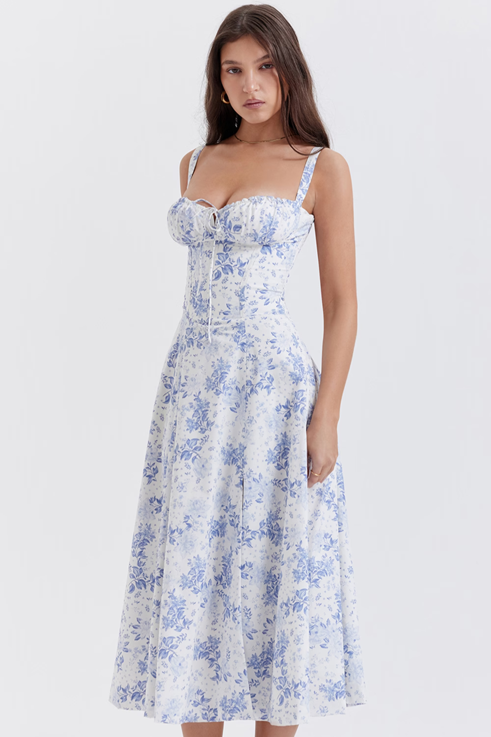 Vestido Midi Lia - Modelador de Cintura