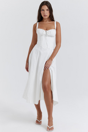 Vestido Midi Lia - Modelador de Cintura
