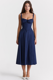 Vestido Midi Lia - Modelador de Cintura