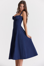 Vestido Midi Lia - Modelador de Cintura