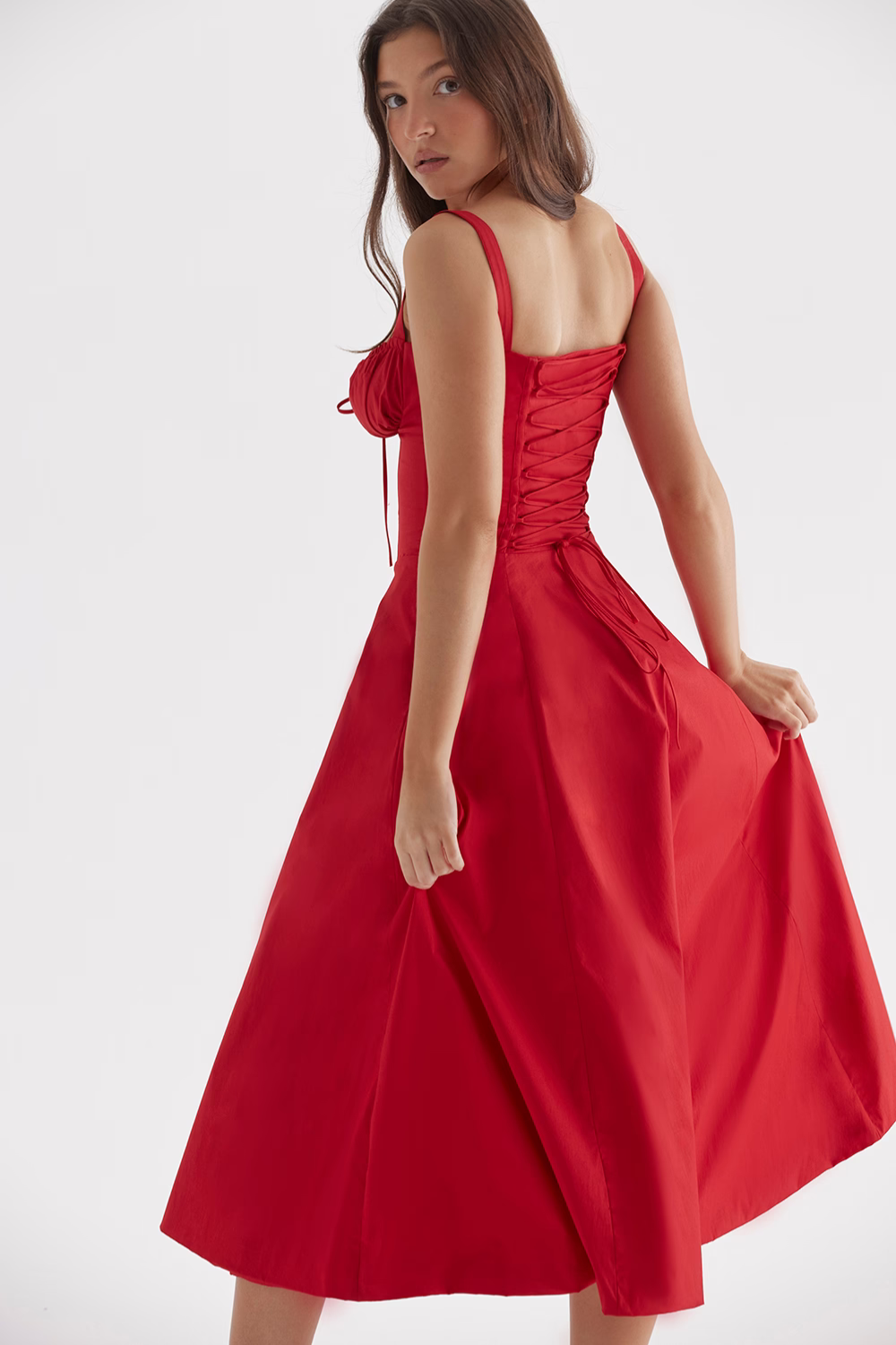 Vestido Midi Lia - Modelador de Cintura