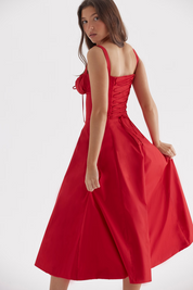 Vestido Midi Lia - Modelador de Cintura