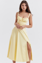 Vestido Midi Lia - Modelador de Cintura