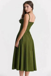 Vestido Midi Lia - Modelador de Cintura