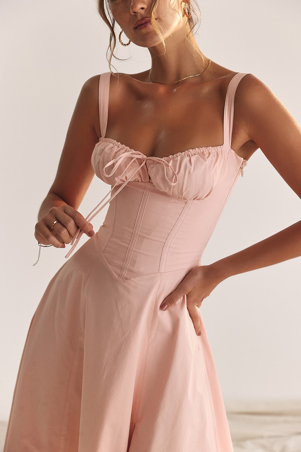 Vestido Midi Lia - Modelador de Cintura