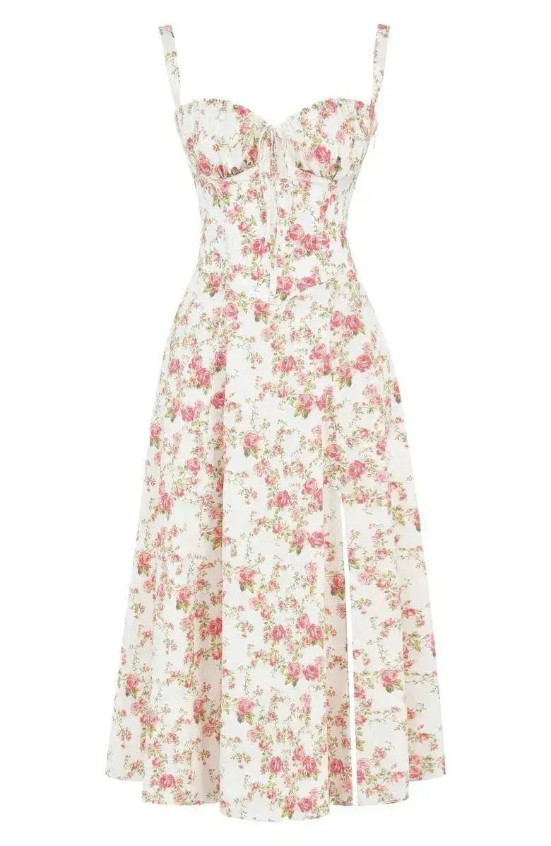 Vestido Midi Lia - Modelador de Cintura