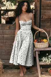 Vestido Midi Slim Modelador - Modelo Liviele