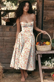 Vestido Midi Slim Modelador - Modelo Liviele