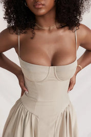 Vestido Midi Slim Modelador - Modelo Liviele