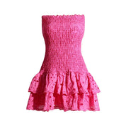Vestido  Mini em Babados - Liviele